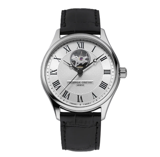 Orologio Frederique Constant Uomo Ladies Automatic Double Heart Beat in Acciaio FC-310MC5B6 - FC-310MC5B6